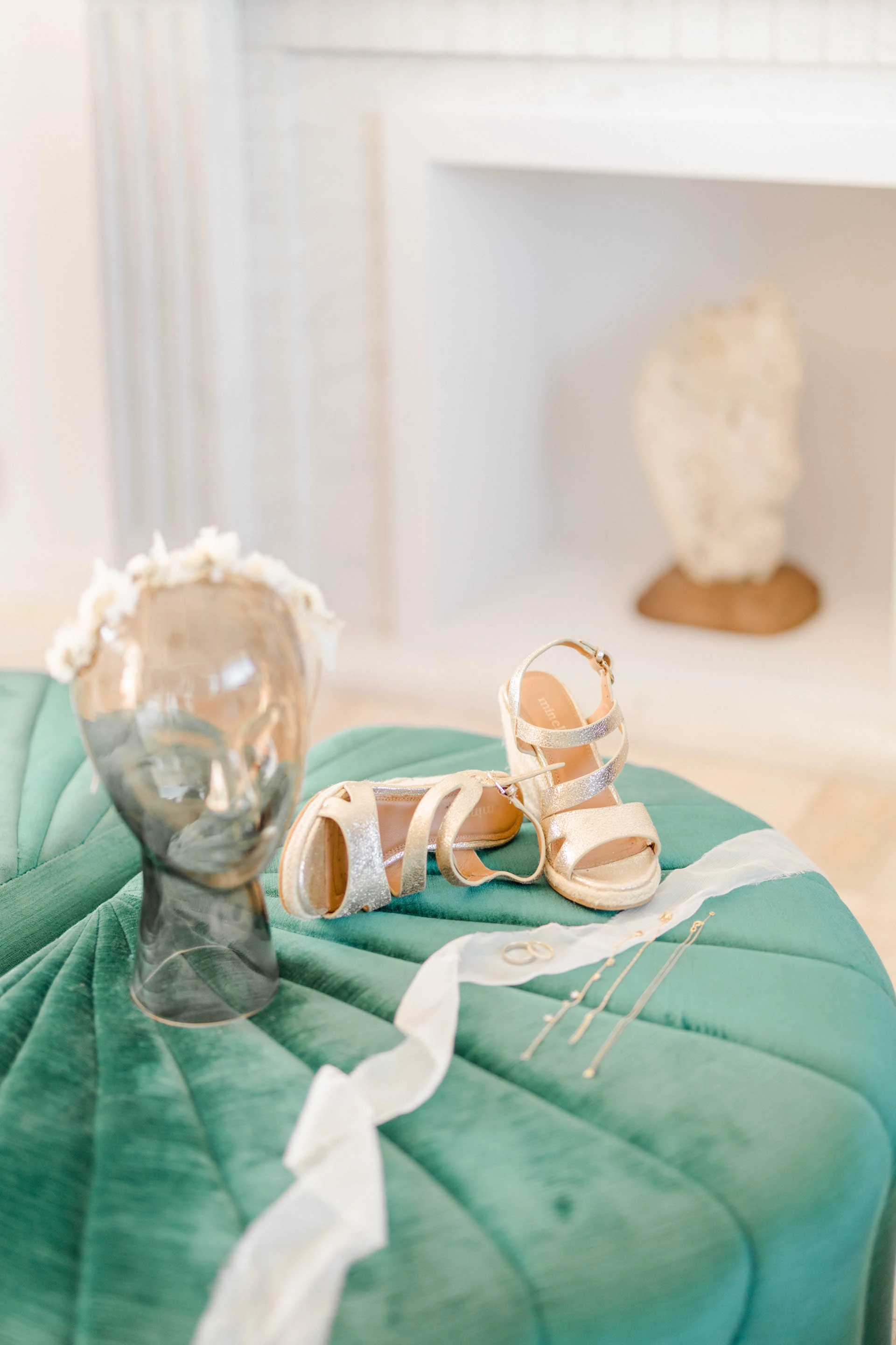 gris marron préparatifs